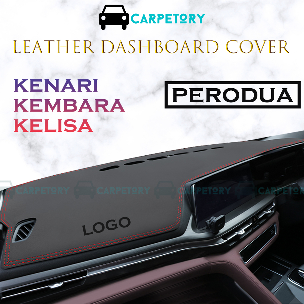 Perodua Kelisa Kembara Kenari Leather Dashboard Cover Dashmat Shopee
