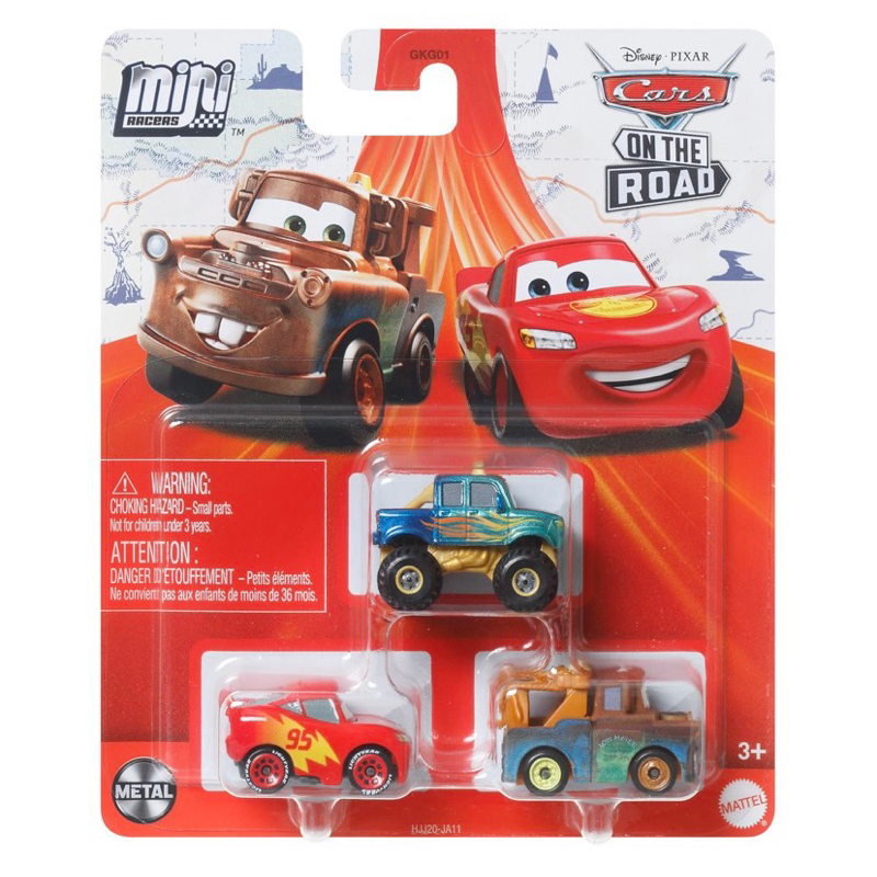 [Ready Stock]RARE Disney Pixar Cars Mattel On The Road Mini Racers 3 ...