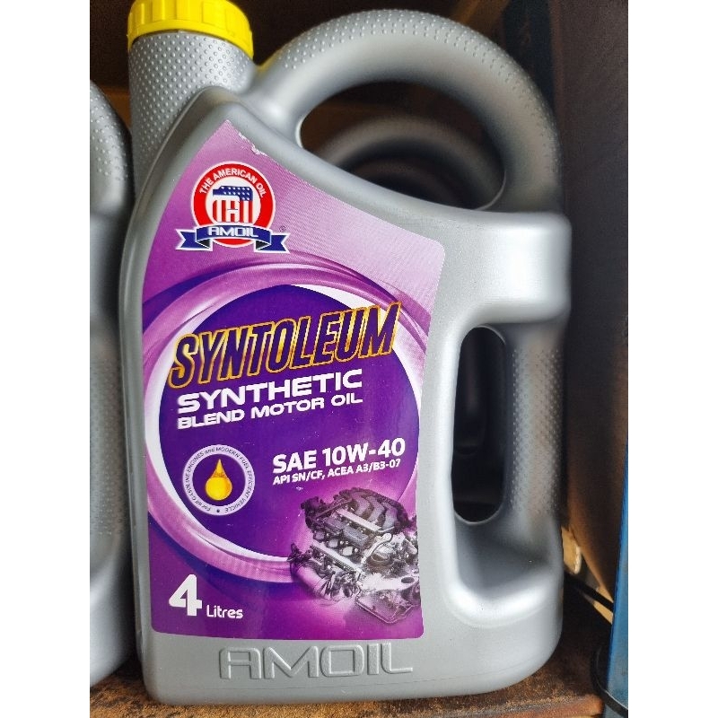 Amoil Semi Synthetic 10w-40 (4L) | Shopee Malaysia