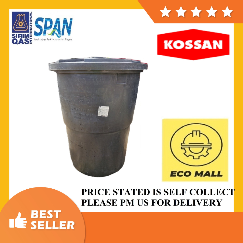 Please Read Description Before Order KOSSAN N200RAH 250 GAL PE