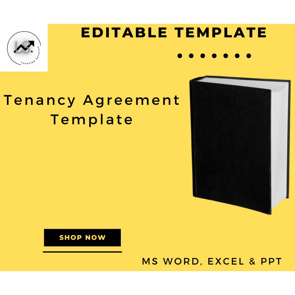Tenancy Agreement template/Surat Perjanjian Sewa | Shopee Malaysia