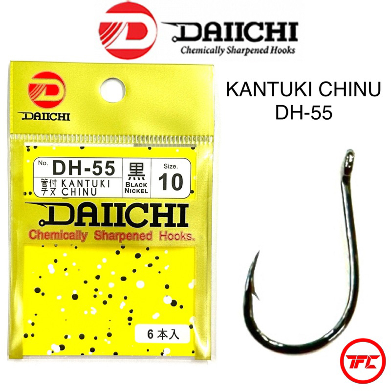 DAIICHI Kantuki Chinu Hook DH55 Fishing Hook Made in Japan Shopee