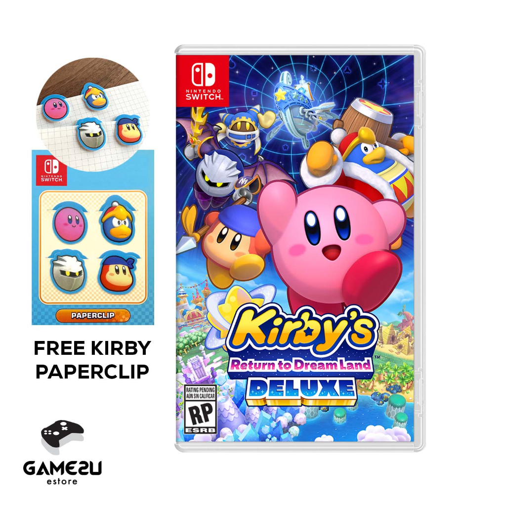 (READY STOCK) Nintendo Switch Kirby Return to Dreamland Deluxe (FREE