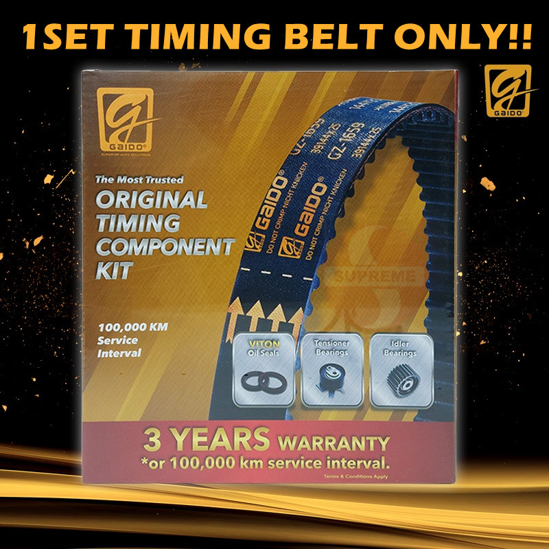 S2U Gaido Timing Belt Perodua Kancil 660 850 EX GX EZ 99YU25 103Y19