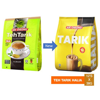 AIK CHEONG Teh Tarik 3in1 Classic /4in1 Halia / Cham Combo (38g x