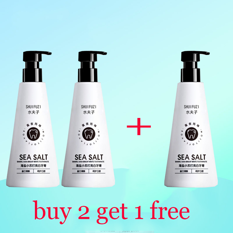 ubat gigi pemutih pemutih gigi kuning tartar remover Bad Breath Smoke Stains tiktok Sea Salt