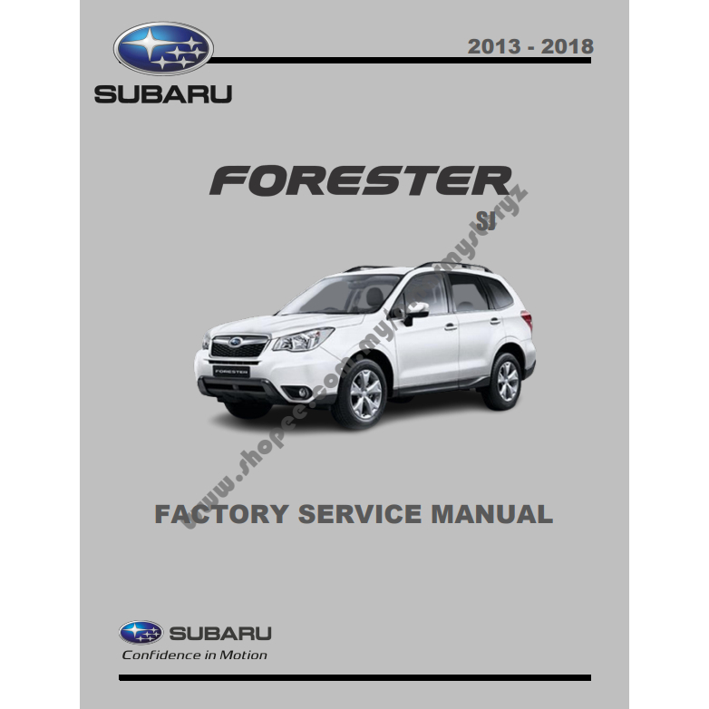Subaru Forester Manual 2018
