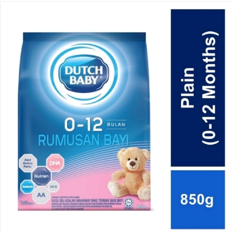 Dutch Baby Milk Formula 850g Shopee Malaysia