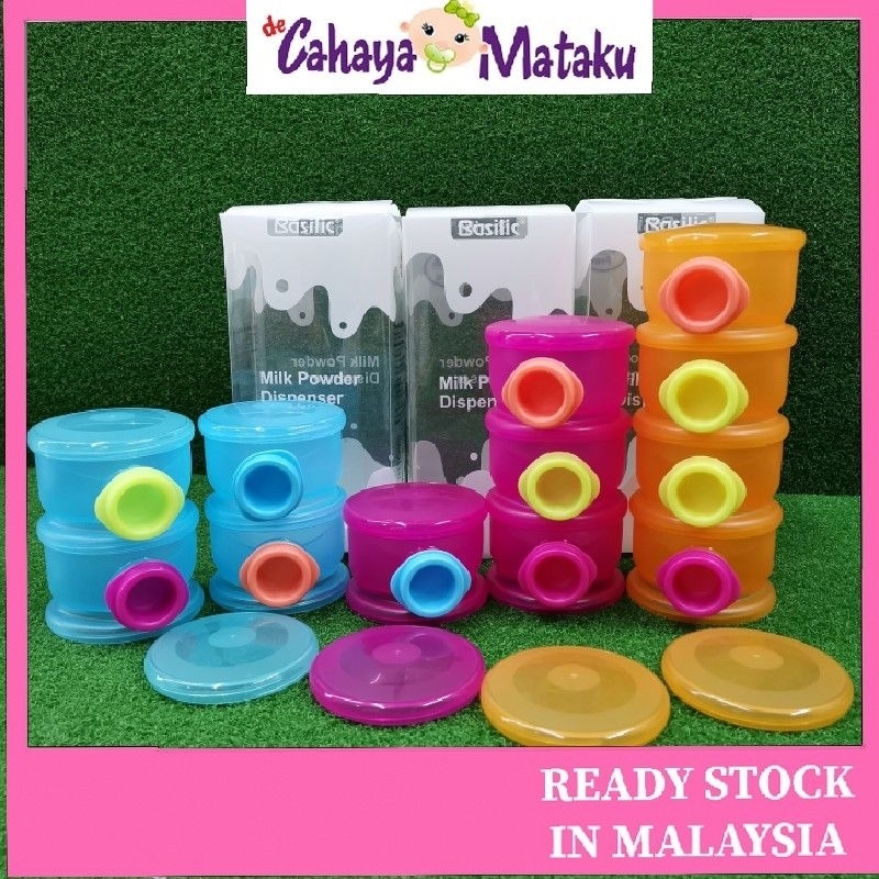 Bekas simpan susu /milk container Powder Basilic | Shopee Malaysia