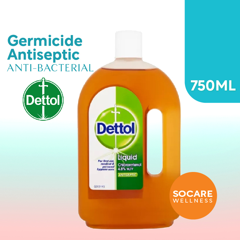 [Ready Stock] Dettol Antiseptic Germicide Liquid 750ML Shopee Malaysia