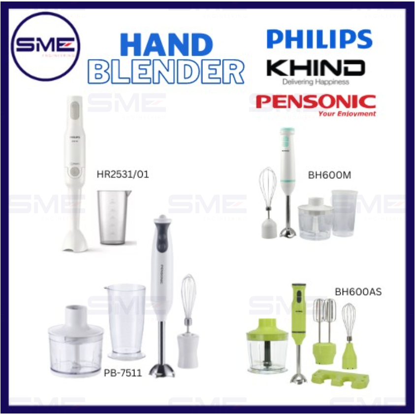 KHIND PENSONIC PHILIPS HAND BLENDER BH600M BH600AS PB7511 HR2531