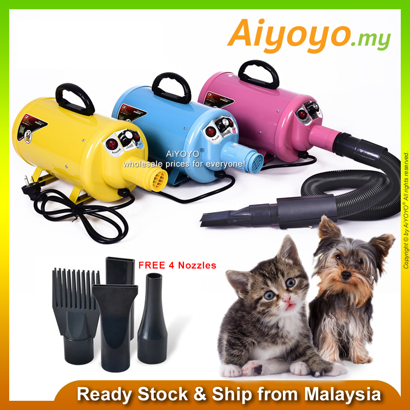 Pet Dryer Dog Cat Hair Dryer Hair Blower Insulated Grooming Blaster