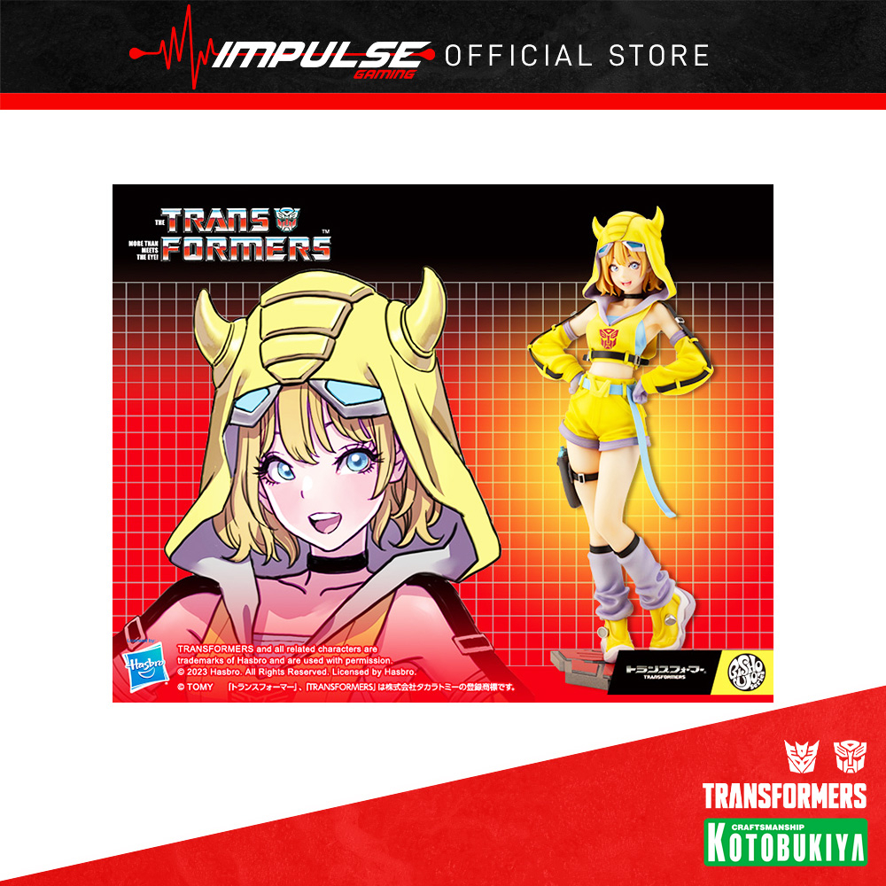 Kotobukiya Bumblebee Bishoujo Statue (SV344) / Transformers | Shopee ...