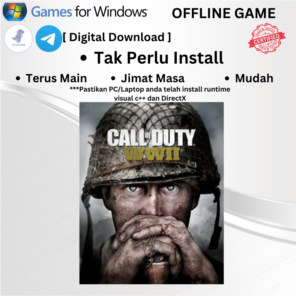 Call of Duty: WWII PC GAME Offline [Pendrive INSTALLATION]