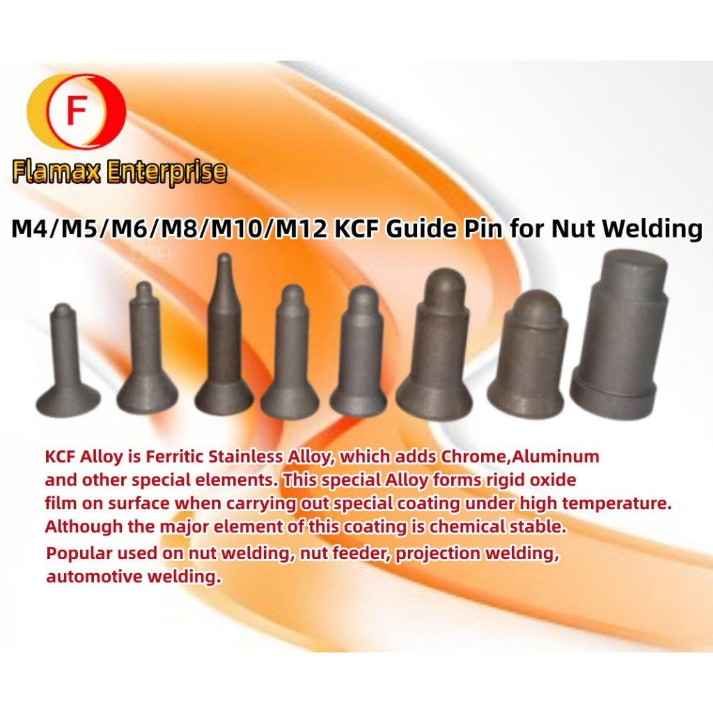 M4/M5/M6/M8/M10/M12 KCF Guide Pin for Nut Welding | Shopee Malaysia
