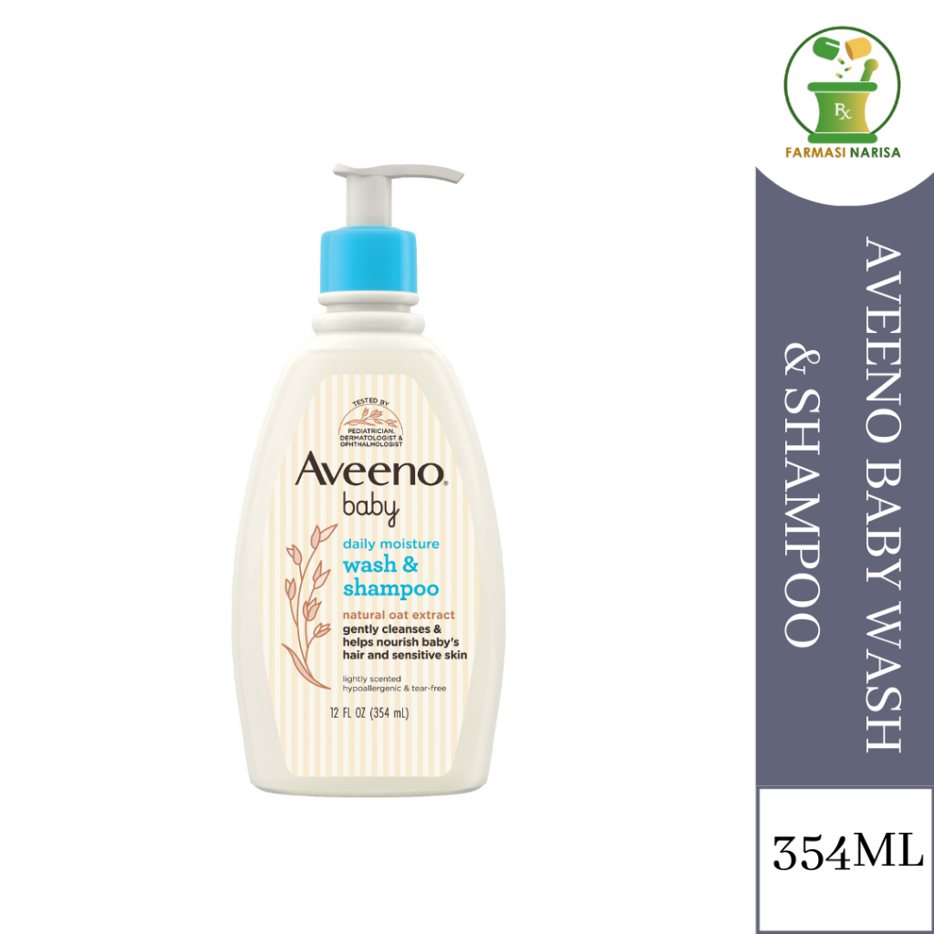 AVEENO BABY WASH & SHAMPOO 354ml Shopee Malaysia