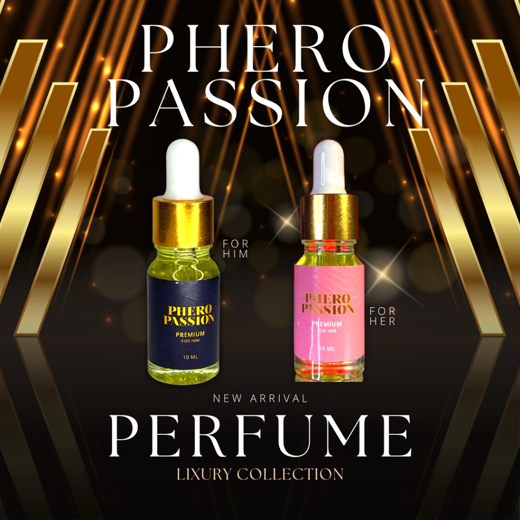 Perfume Phero Passion Pemikat Pasangan Lelaki Pemikat Wanita Pati Original Pheromone