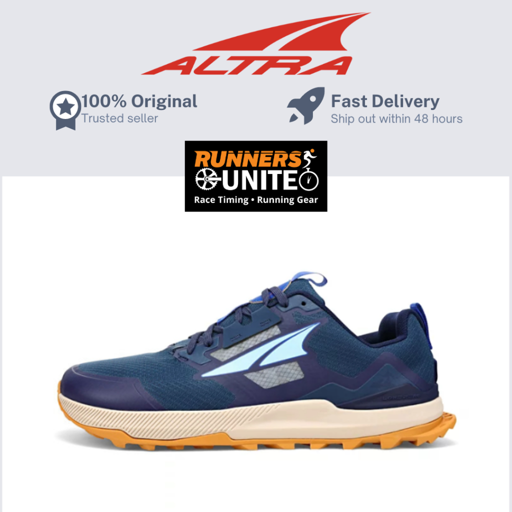 Altra Lone Peak 7 Men's Trail Running/Hiking Shoes (Navy) (Medium