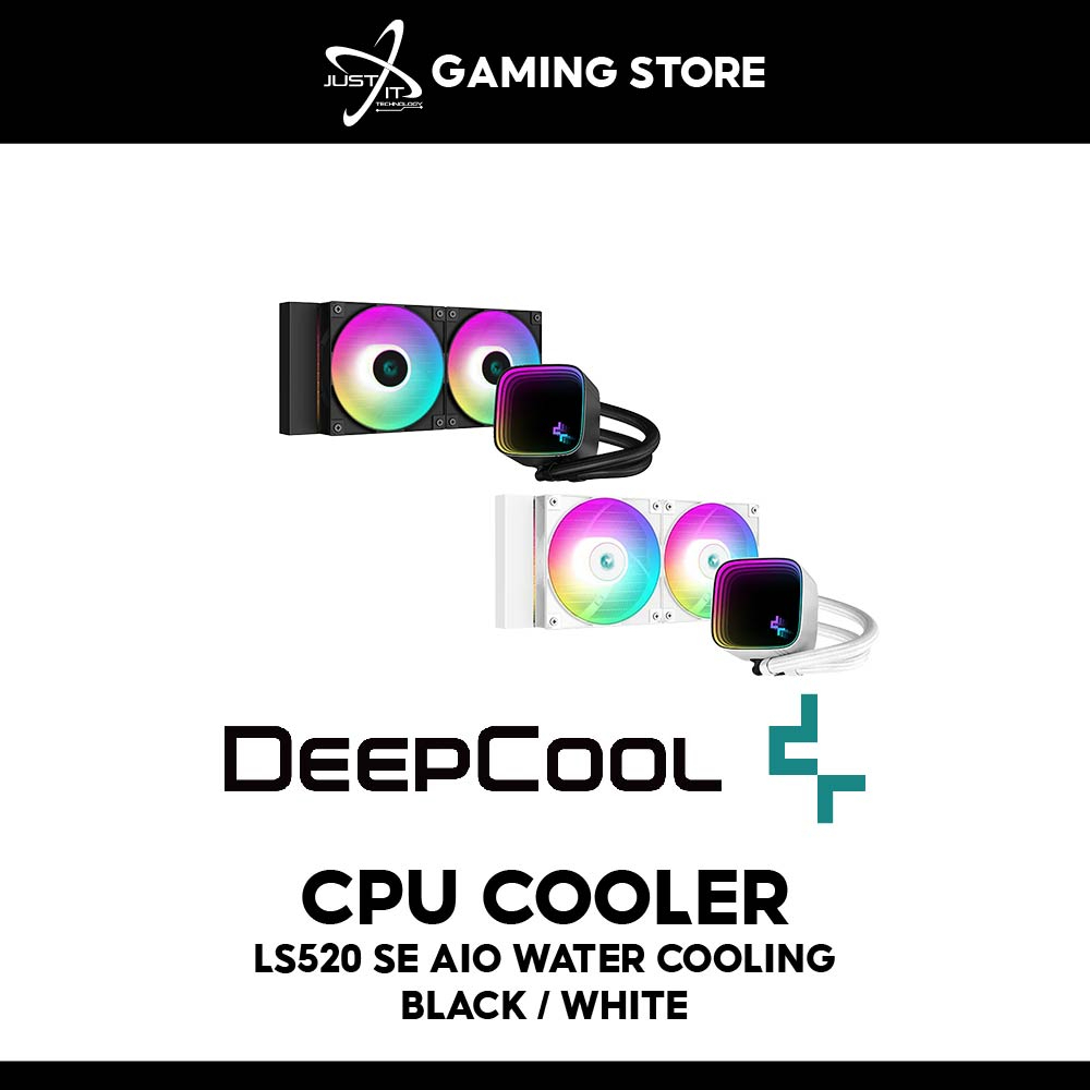 DEEPCOOL LS520 SE AIO WATER COOLING ( BLACK / WHITE ) Shopee Malaysia
