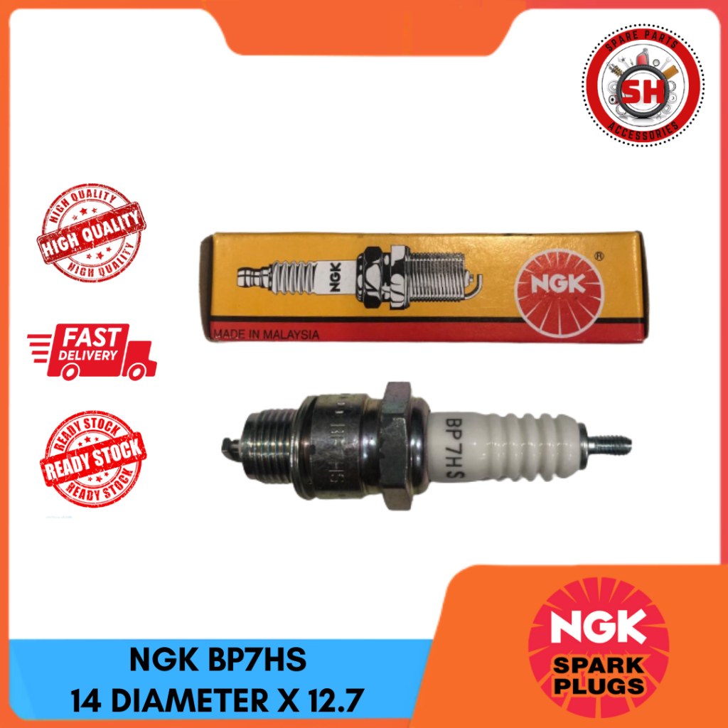 Spark Plug NGK BP7HS Spark Plugs (Ready Stock) 100% Original | Shopee ...
