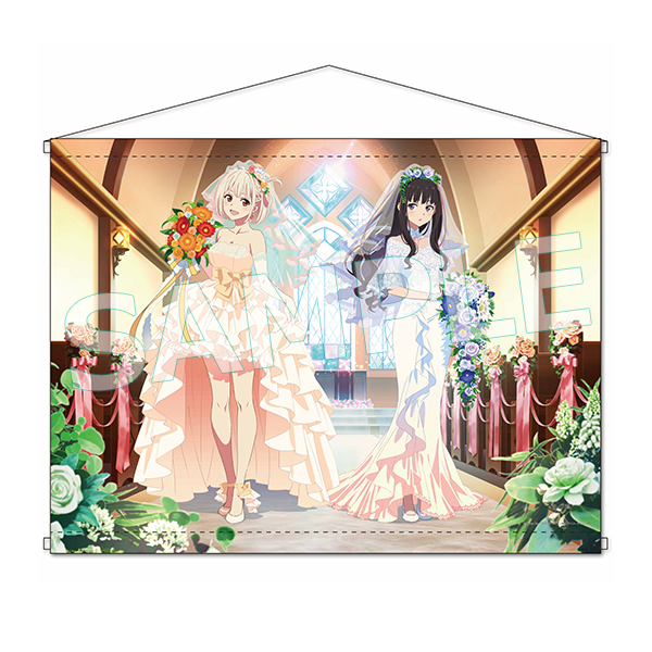 Po customer only] C101 Lycoris Recoil Big Tapestry With Voice