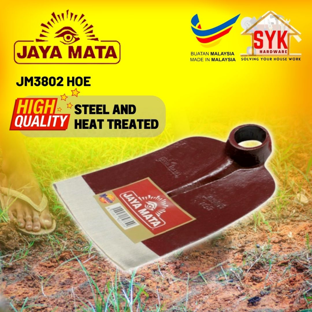 SYK JAYA MATA JM3802 Garden Hoe Outdoor Gardening Tools Cangkul Rumput ...
