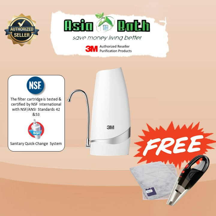 3M™ Table Top Water Filter CTM02 / Counter Top Drinking Water Filter / for CTM02