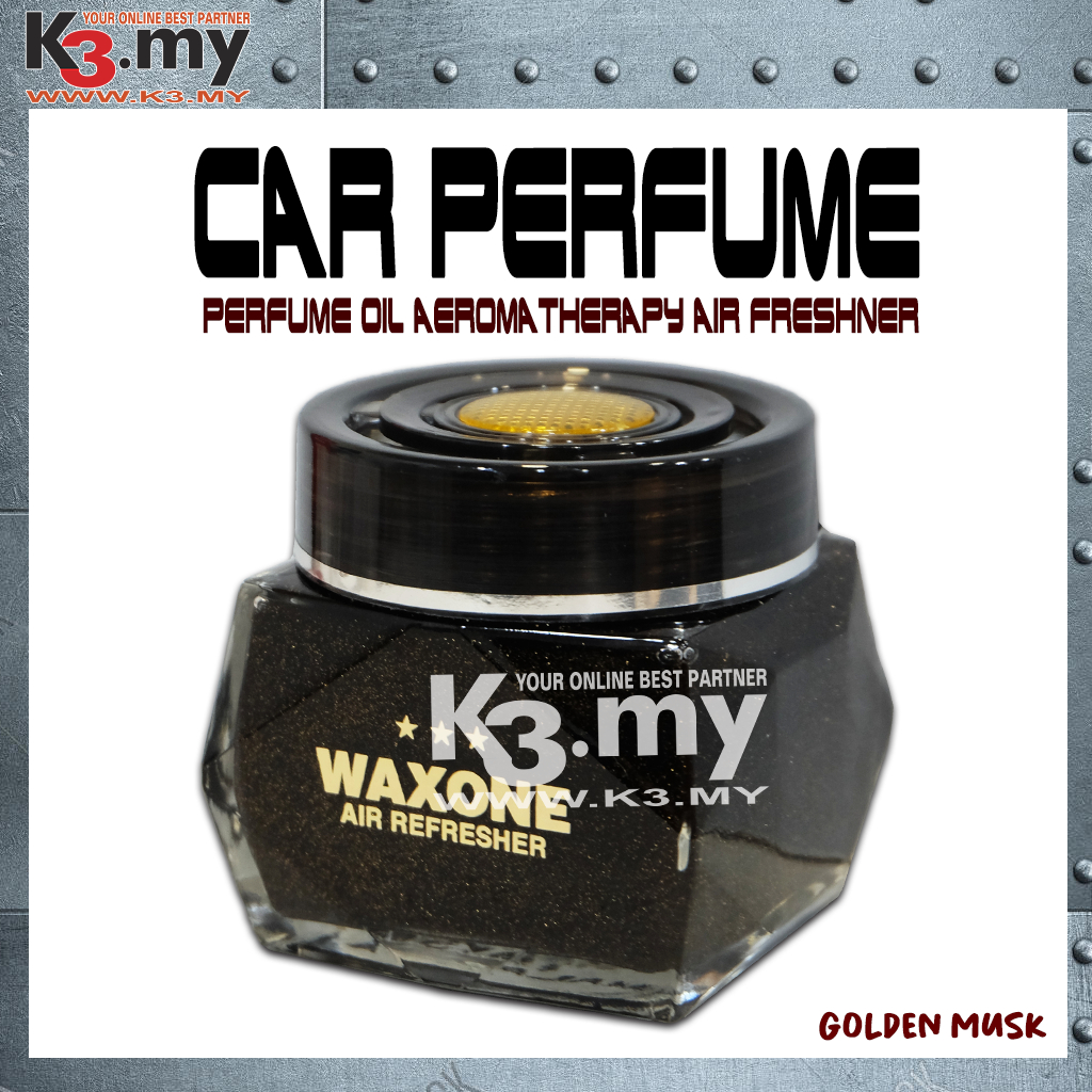 WAXONE Japan Enhance Formulation Car Perfume Air Freshener (Golden Musk