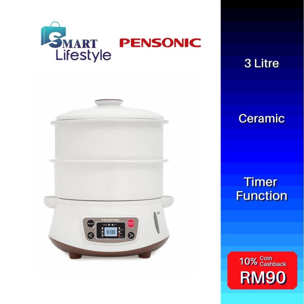 Pensonic PSM1604 Ceramic Food Steamer Shopee Malaysia