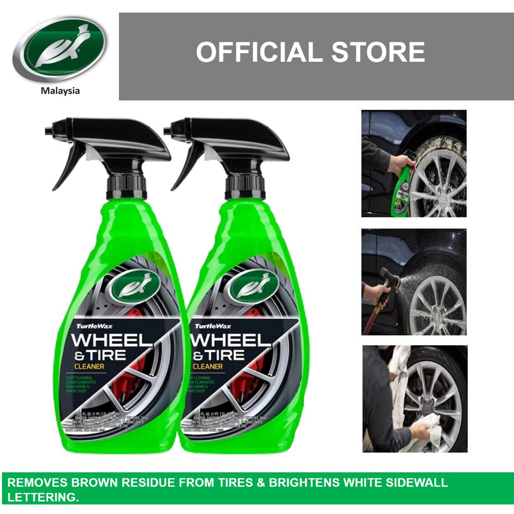 Turtle Wax Wheel & Tire Cleaner T18 x 2btl Shopee Malaysia