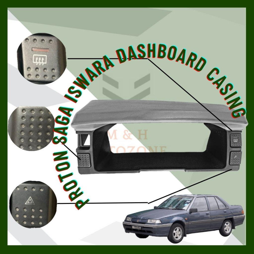 Proton Saga Iswara Dashboard Casing / Meter Cover Shopee Malaysia