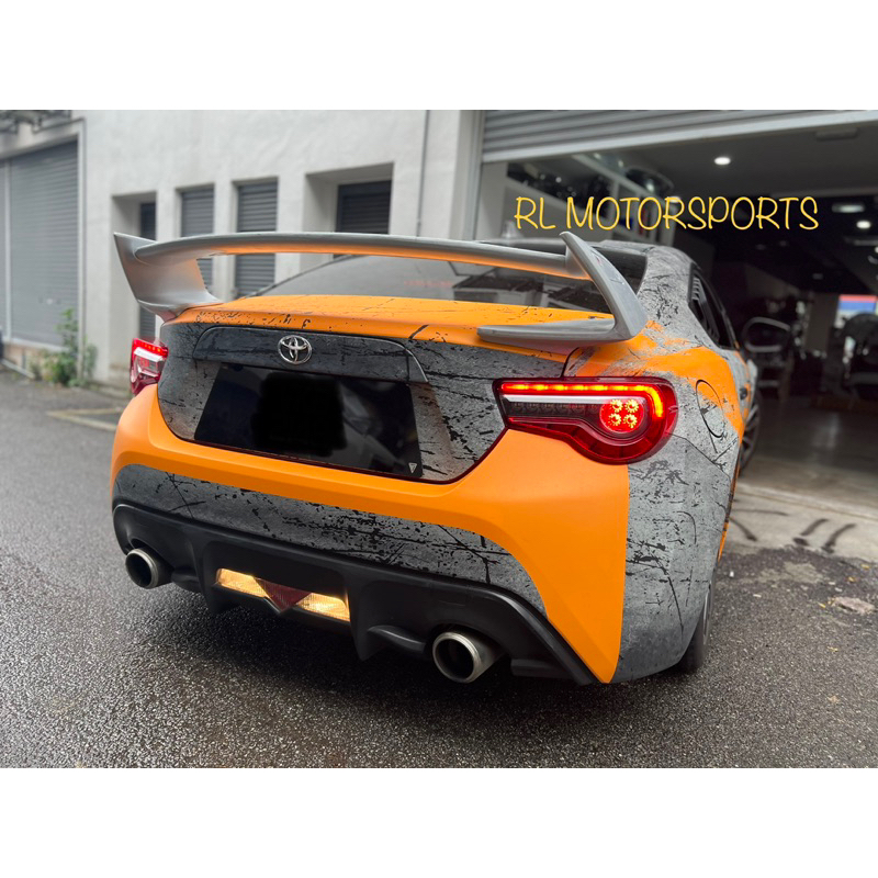 Toyota Gt Subaru Brz Rowen Tommy Kiara Rear Boot Trunk Ducktail Spoiler Lip Gt Ft Kaira