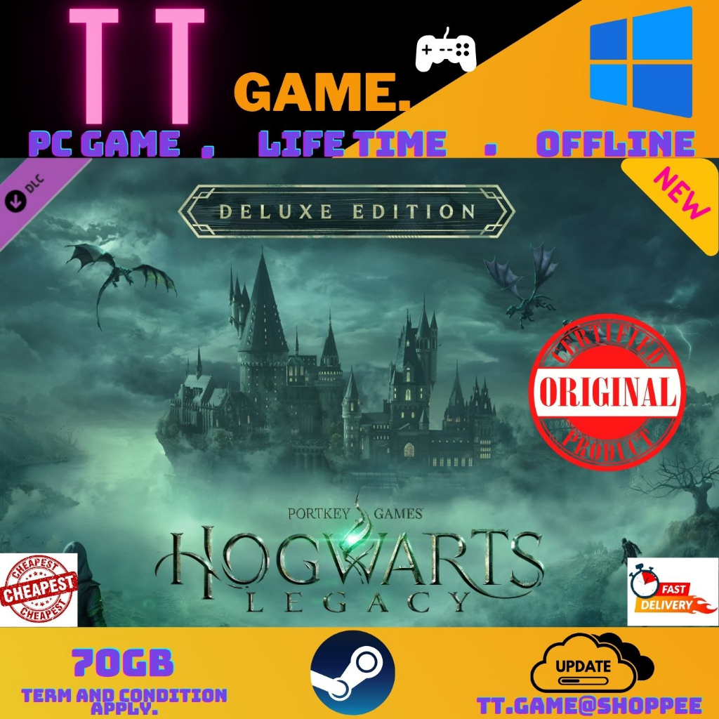 Hogwarts Legacy Digital Deluxe Edition [Steam] [PC GAME] [Original