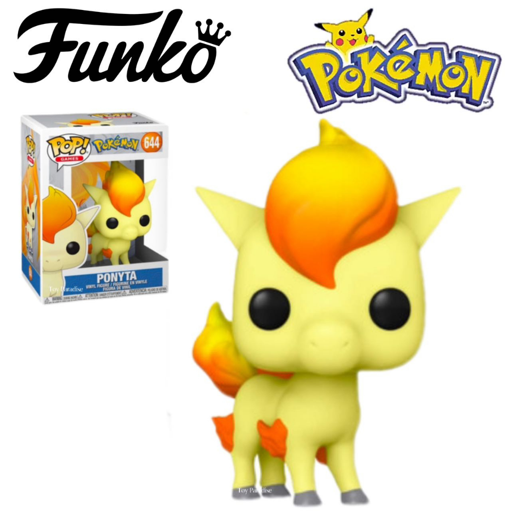 Funko POP Games: Pokémon- Ponyta(EMEA) - Funko