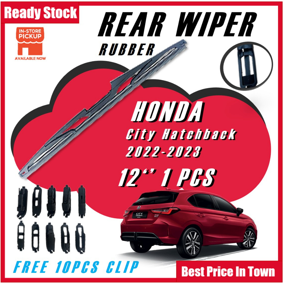 Rear Car Wiper Rubber For HONDA City Hatchback 20222023 Wiper Kereta