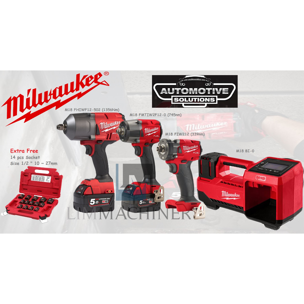 M18 Transportation Impact Wrench Super Value Limited Combo [ M18 ...