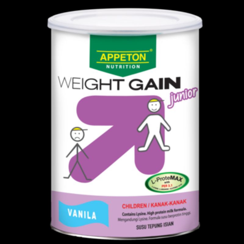 Appeton Weight Gain Junior for Children in Vanilla Flavour 450g