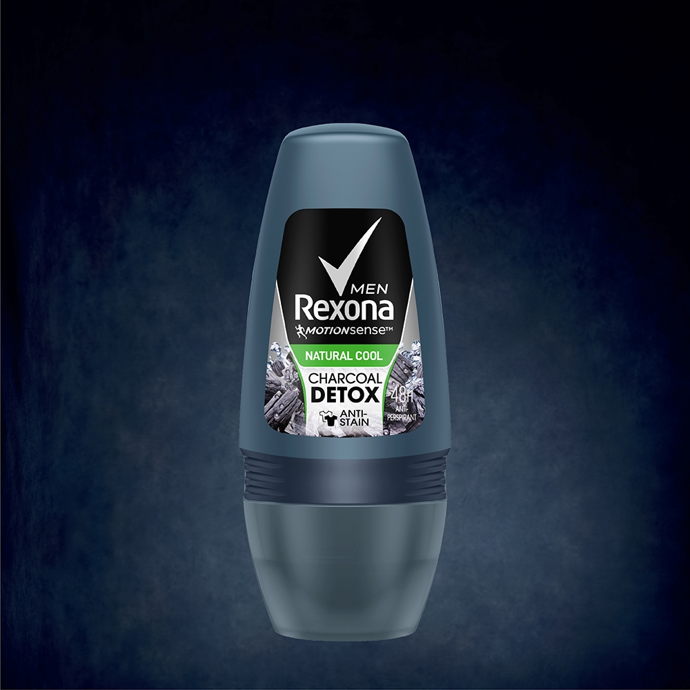 Rexona Charcoal Detox Roll on (50ml) Shopee Malaysia