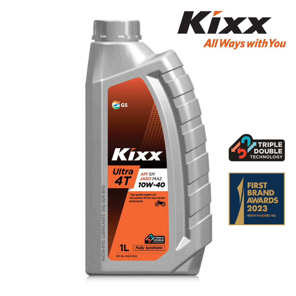 KIXX Ultra 4T SN/MA2 10W40 Fully Synthetic (1L) Shopee Malaysia