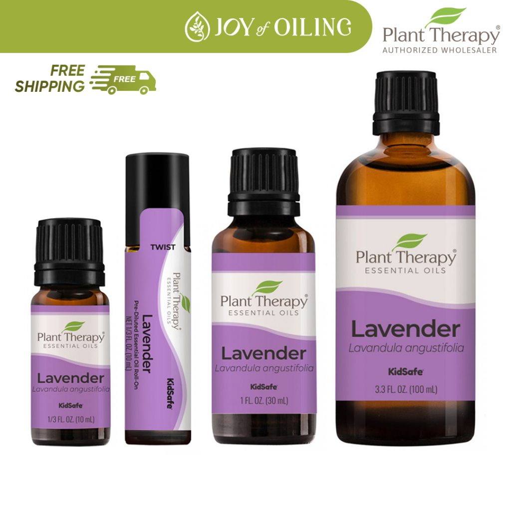 PLANT THERAPY Lavender Essential Oil (10ml/30ml/100ml/Prediluted Roll