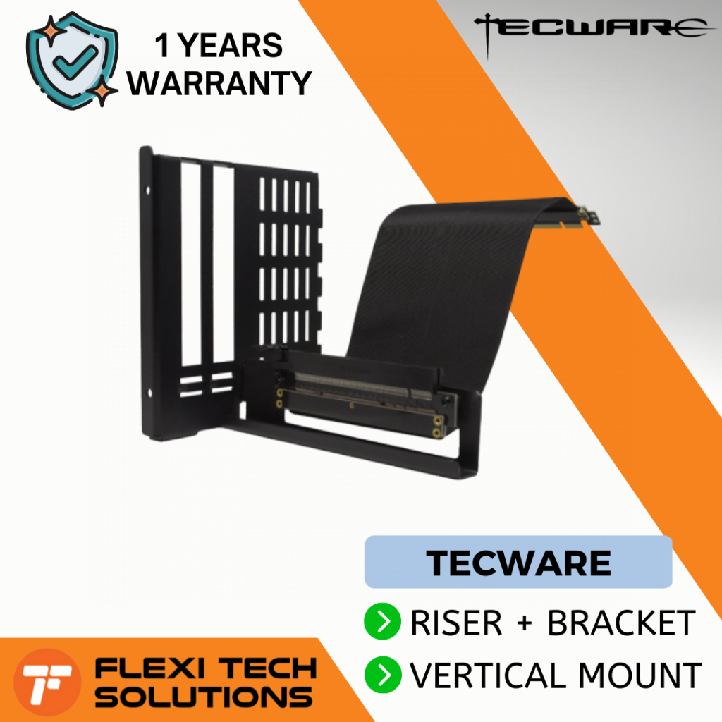 Flexi Tech TECWARE VERTICAL RISER + BRACKET FOR VXR & VXC | Shopee Malaysia