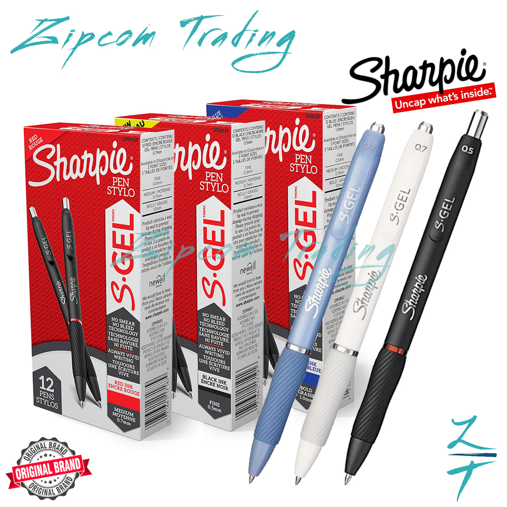 Sharpie SGel Pen / SGel Refill (0.5mm & 0.7mm) Shopee Malaysia