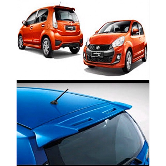PERODUA MYVI ICON / MYVI LAGI BEST 2011-2017 ABS REAR CAR SPOILER ...
