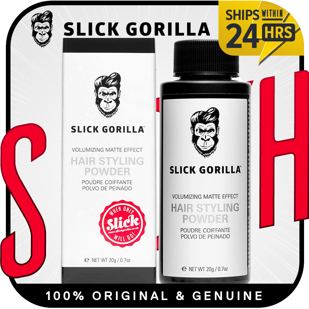 Slick Gorilla Hair Styling Texturising Powder 20g | Shopee Malaysia