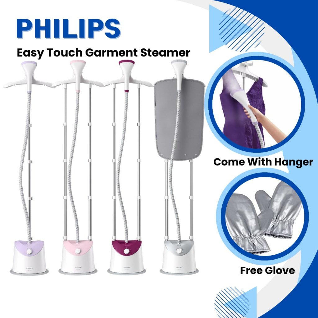 Ready Stock Philips Easy Touch Garment Steamer GC481/GC482/GC485/GC486/GC487/GC522/GC481/Supor