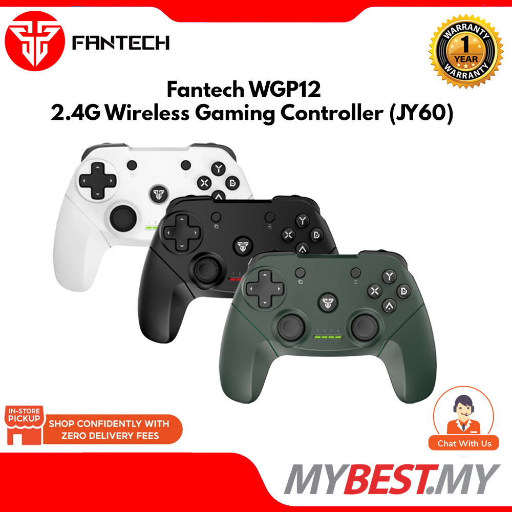 Fantech WGP12 Revolver II X Input and D Input 2.4G Wireless Gaming ...