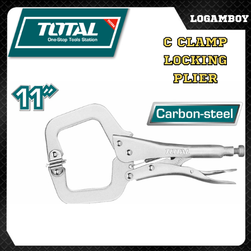 TOTAL C CLAMP PLIER PLIERS LOCKING PLIER C TYPE WELDING VISE GRIP QUICK