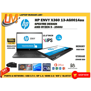 Buy hp ENVY x360 2-in-1 Laptop 13-bf0125TU Online With Best Price