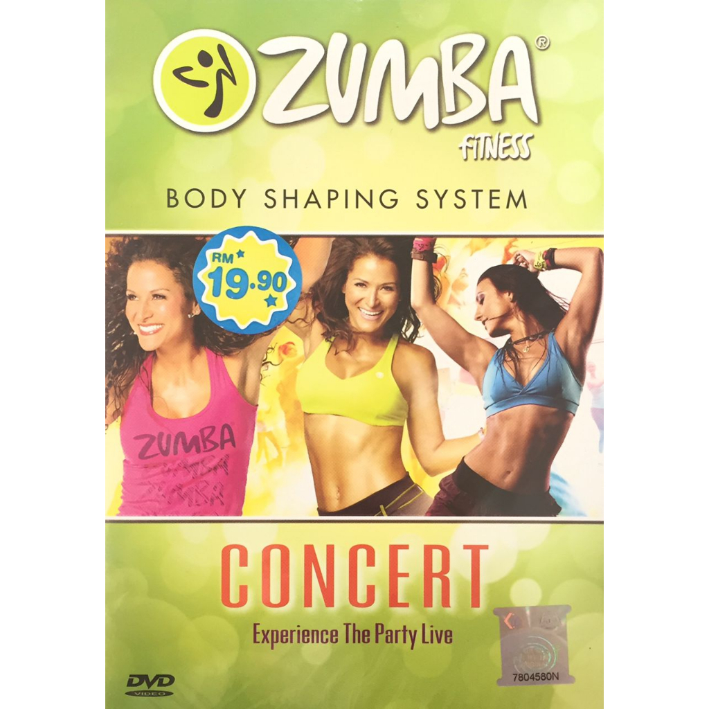 Sport Album Zumba Fitness Concert DVD Shopee Malaysia