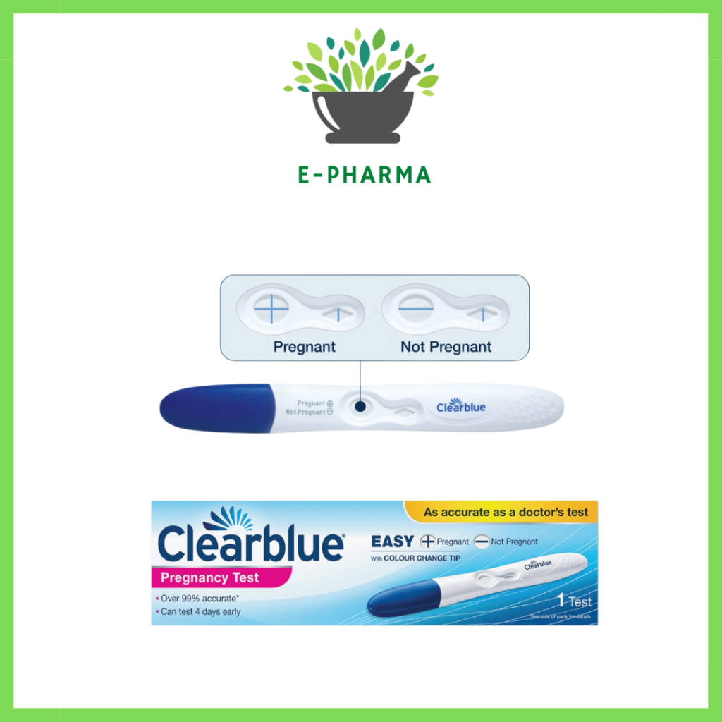 ClearBlue Easy To Read Pregnancy Test (1 Test ) | Shopee Malaysia